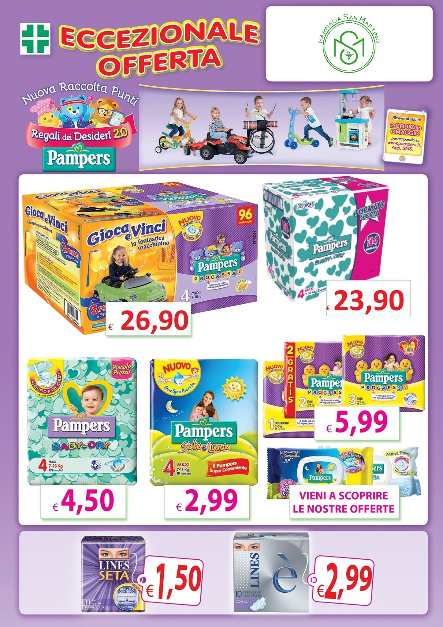 Offerte pannolini Pampers