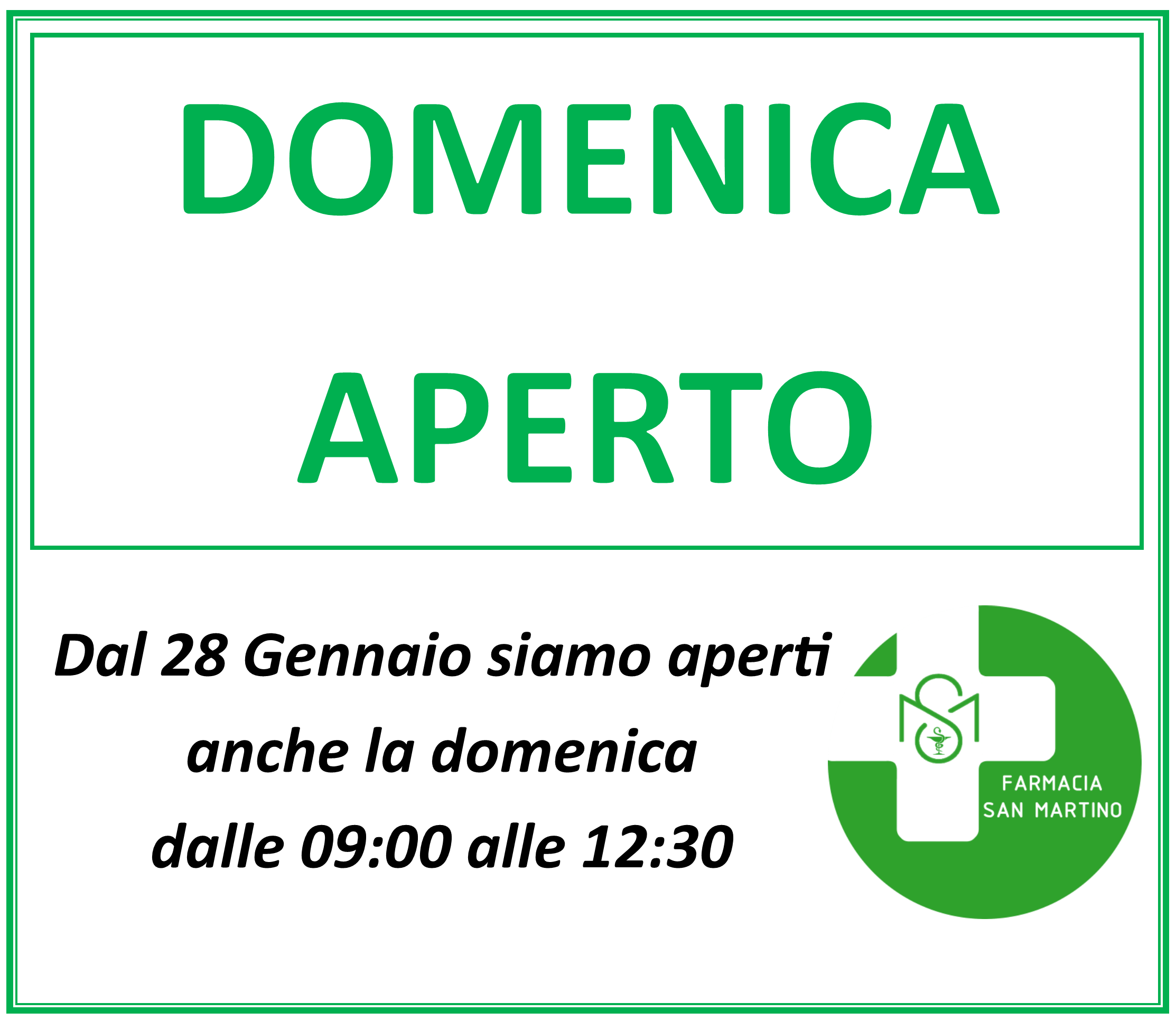 Domenica Aperto