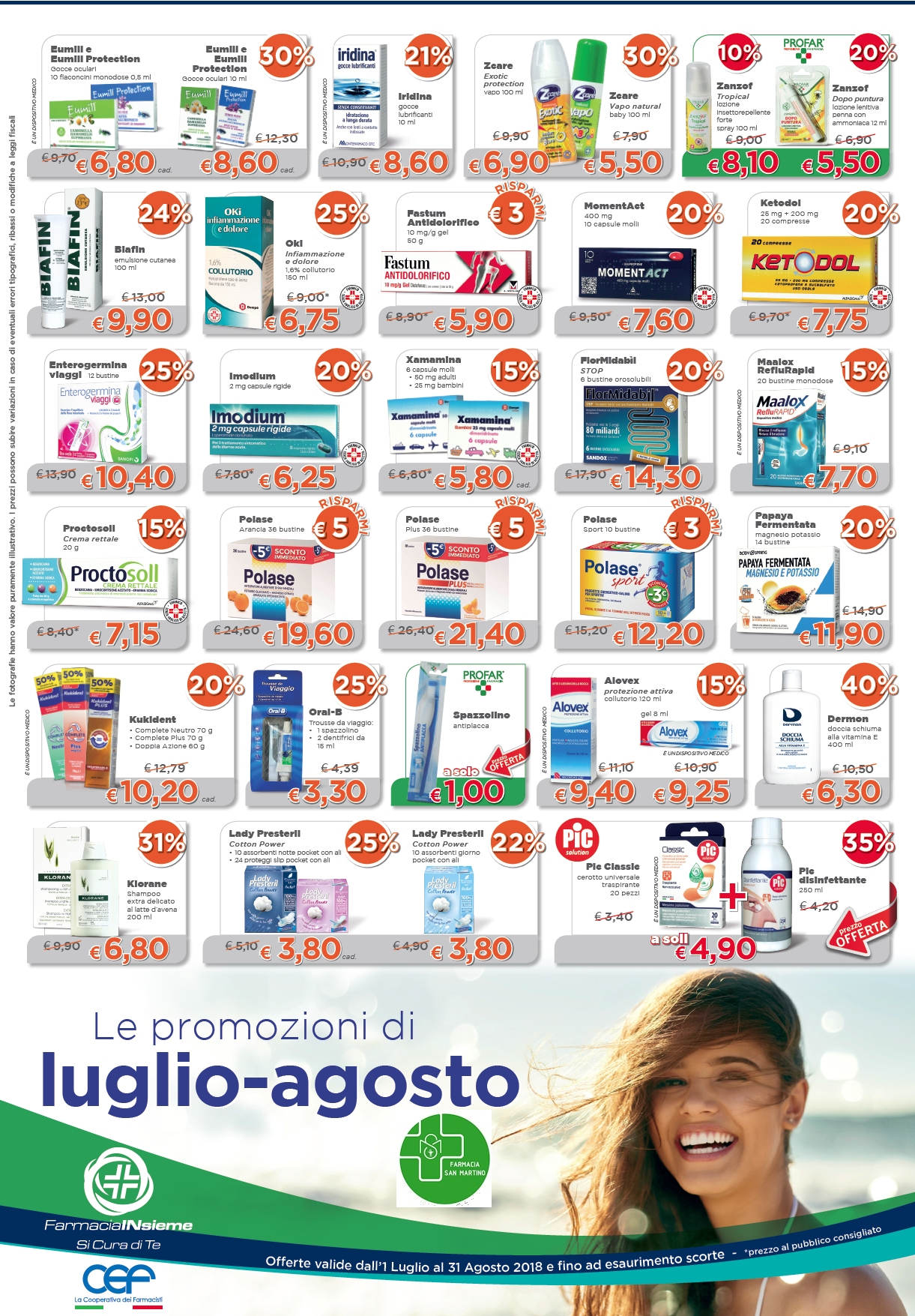 offerte luglio agosto 2018