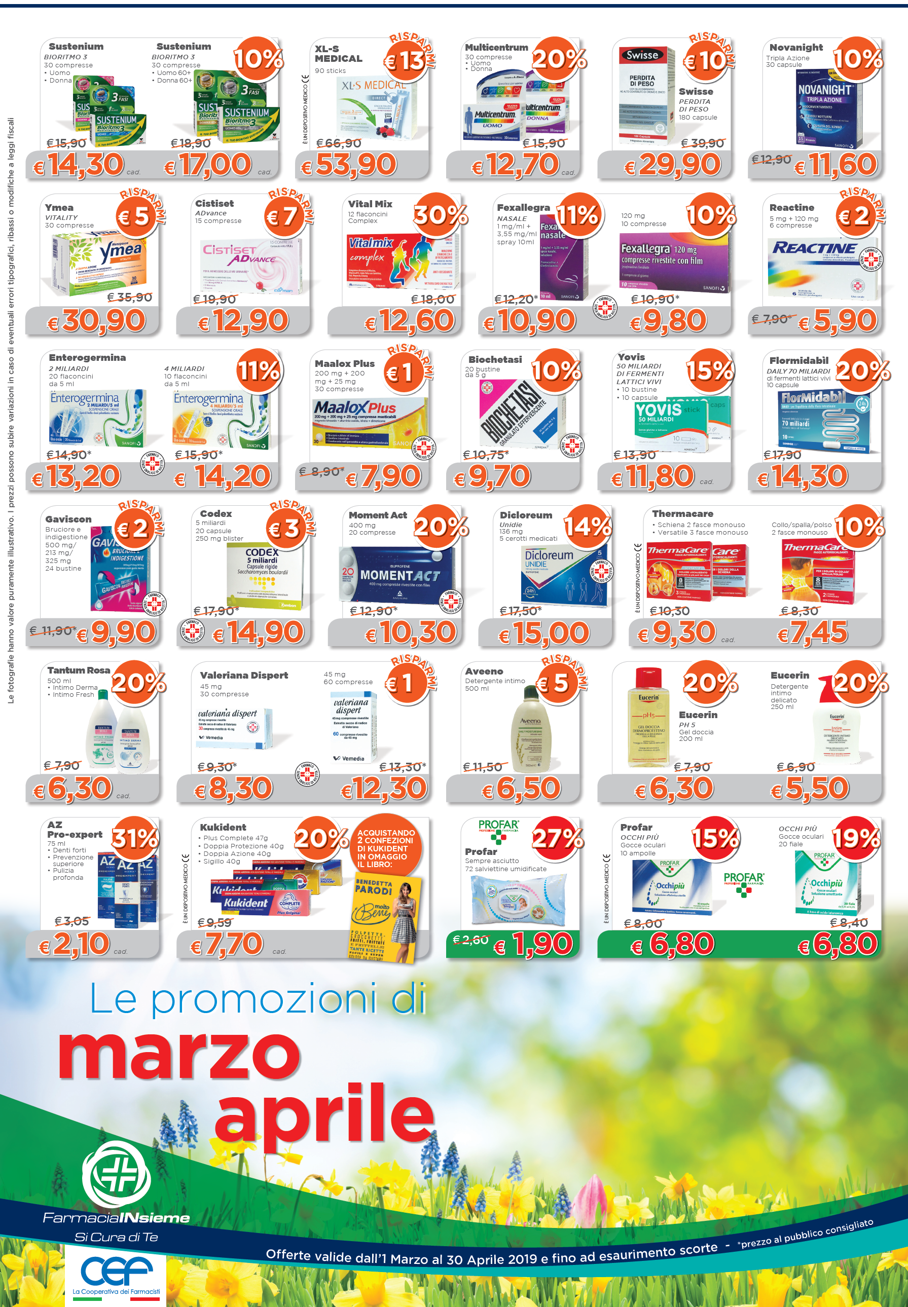 offerte volantino otc/sop marzo aprile 2019